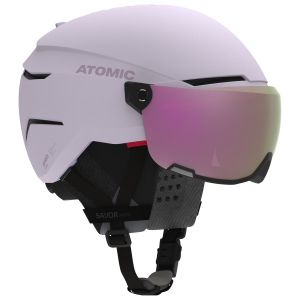 Prezzi Atomic savor amid visor hd casco da sci (51-55 cm, lilla)