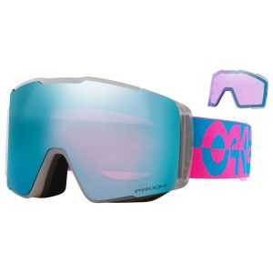 Prezzi Oakley line miner pro l s3 vlt 13% + s2 vlt 38% maschera da sci variopinto