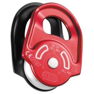 Prezzi Petzl rescue carrucola (one size, rosso/nero)