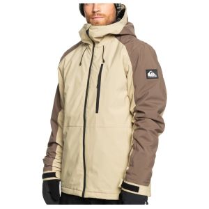 Prezzi Quiksilver mission block giacca da sci uomo (l, beige)