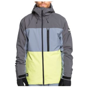 Prezzi Quiksilver sycamore giacca da sci uomo (l, grigio)