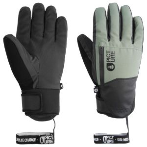 Prezzi Picture madson gloves guanti uomo (7, grigio/nero)