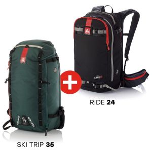 Prezzi Arva airbag switch adventure bundle (ride 24 + st 35) zaino da valanga 24/35 l