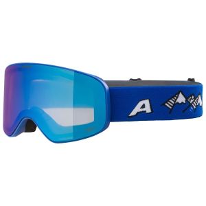 Prezzi Alpina kid\'s fernie q-lite s2 maschera da sci blu