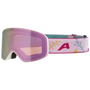 Prezzi Alpina kid\'s fernie q-lite s2 maschera da sci fuchsia