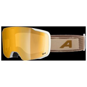 Prezzi Alpina taos q-lite s2 maschera da sci beige