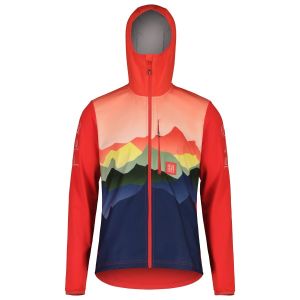 Prezzi Maloja beifussm. printed giacca softshell (s, rosso)