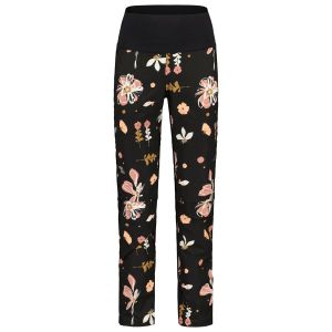 Prezzi Maloja women\'s robiniem. printed pantaloni sci di fondo donna (xs - regular, nero)