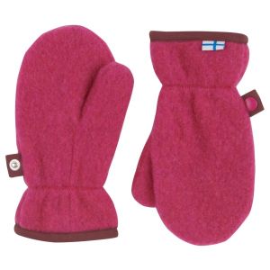 Prezzi Finkid kid\'s nupujussi wool guanti (m, fuchsia)