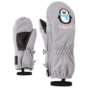 Prezzi Ziener kid\'s le zoo minis glove guanti (80, grigio)