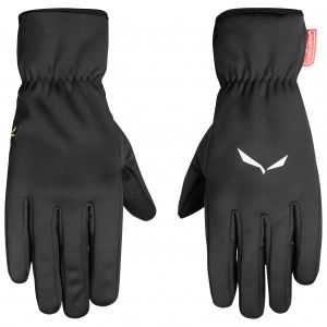 Prezzi Salewa windstopper finger gloves guanti (m, nero/grigio)