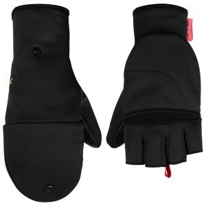 Prezzi Salewa sesvenna fold back gloves guanti (s, nero)