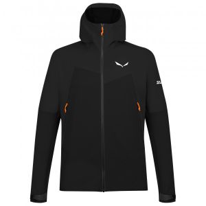 Prezzi Salewa sella dst jacket giacca softshell uomo (46 - s, nero)