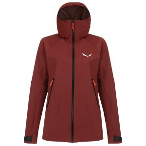 Prezzi Salewa women\'s sella dst jacket giacca softshell donna (34, rosso)