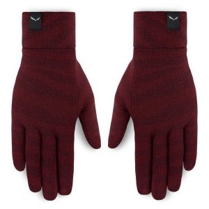 Prezzi Salewa women\'s cristallo merino gloves guanti donna (5, rosso)