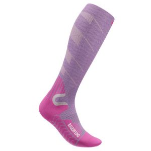 Prezzi Bauerfeind sports women\'s ski touring compression socks calze da sci (35-38 - s: 31-36 cm, fuchsia)