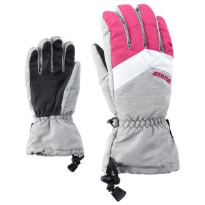 Prezzi Ziener lett as glove junior guanti (4,5, grigio)