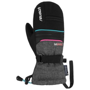 Prezzi Reusch kid\'s kondor r-tex xt mitten guanti bambini (3,5, nero/grigio)