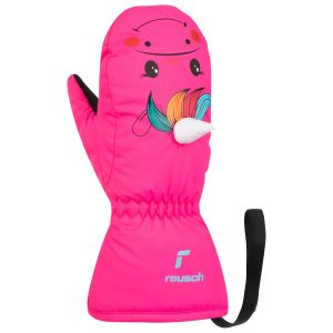 Prezzi Reusch kid\'s sweety mitten guanti bambini (i - 1-2 years, fuchsia)