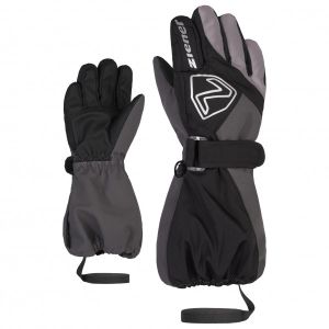 Prezzi Ziener lauro as glove junior guanti (92, nero/grigio)