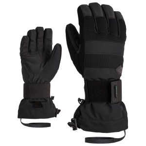 Prezzi Ziener milo aquashield glove snowboard guanti uomo (7,5, nero)