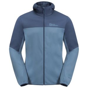 Prezzi Jack wolfskin feldberg hoody giacca softshell (m, blu)