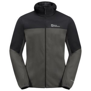 Prezzi Jack wolfskin feldberg hoody giacca softshell (s, grigio)