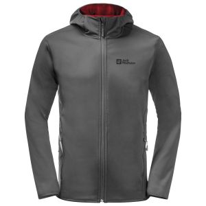 Prezzi Jack wolfskin bornberg hoody giacca softshell (l, grigio)