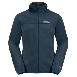 Prezzi Jack wolfskin feldberg hoody giacca softshell (s, blu)