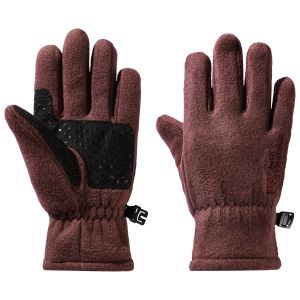 Prezzi Jack wolfskin fleece glove kid\'s guanti bambini (152, marrone)