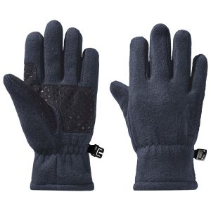 Prezzi Jack wolfskin fleece glove kid\'s guanti bambini (140, blu)