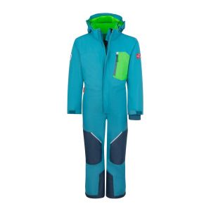 Prezzi Trollkids kid\'s isfjord snowsuit xt tuta outdoor bambini (104, turchese)