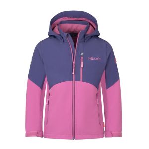 Prezzi Trollkids girl\'s balestrand jacket giacca softshell bambini (92, fuchsia)