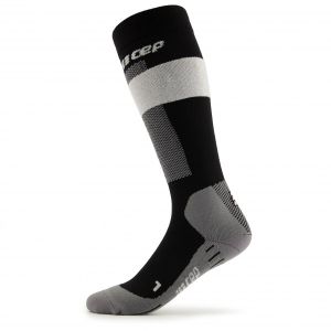 Prezzi Cep merino skiing socks tall calze da sci (iii, grigio/nero)