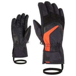 Prezzi Ziener labino as glove junior guanti (3, grigio/nero)