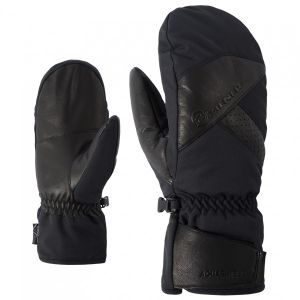 Prezzi Ziener gettero as aw mitten glove ski alpine guanti (7,5, nero)