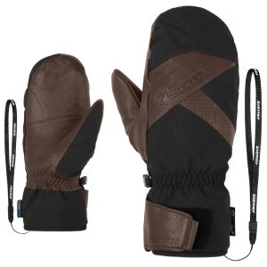 Prezzi Ziener gettero as aw mitten glove ski alpine guanti (8,5, nero)