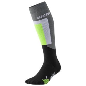 Prezzi Cep thermo compression socks skiing tall v3 calze da sci (iii, grigio)