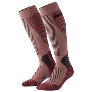 Prezzi Cep women\'s touring compression  socks skiing tall v2 calze da sci (ii, marrone)