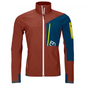 Prezzi Ortovox berrino jacket giacca softshell uomo (s, rosso)