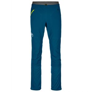 Prezzi Ortovox berrino pants pantaloni softshell (s - regular, blu)