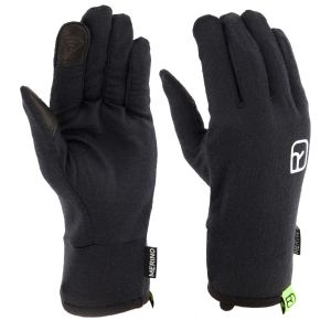 Prezzi Ortovox 185 rock\'n\'wool glove liner guanti uomo (xs, nero)