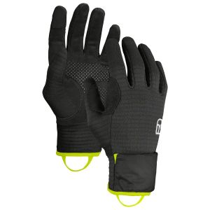 Prezzi Ortovox fleece grid cover glove guanti (xs, nero)