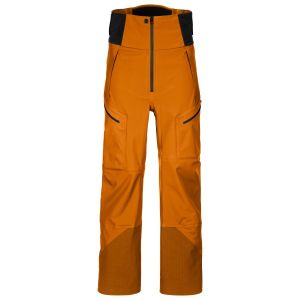 Prezzi Ortovox 3l guardian shell pants pantaloni da sci uomo (s, arancione/marrone)