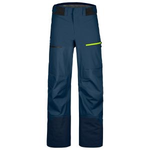 Prezzi Ortovox 3l ravine shell pants pantaloni da sci uomo (s, blu)