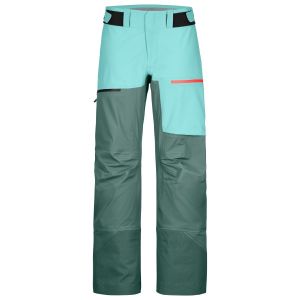 Prezzi Ortovox women\'s 3l ravine shell pants pantaloni da sci donna (s, turchese)