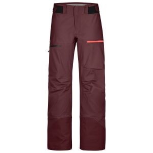 Prezzi Ortovox women\'s 3l ravine shell pants pantaloni da sci donna (xs, rosso)