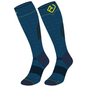 Prezzi Ortovox ski tour lt comp long socks calze da sci (39-41, blu)