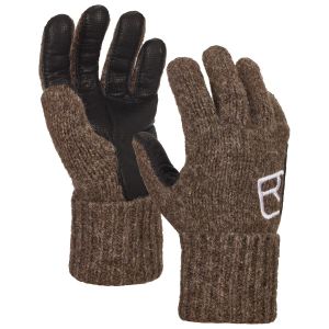 Prezzi Ortovox classic wool glove leather guanti uomo (xs, marrone)