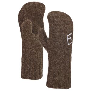 Prezzi Ortovox classic wool mitten guanti uomo (xs, marrone)